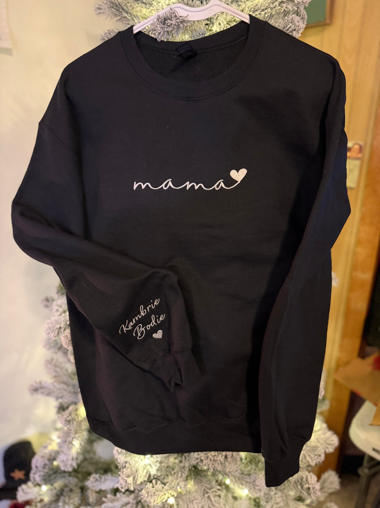 Custom Cursive with custom sleeve
