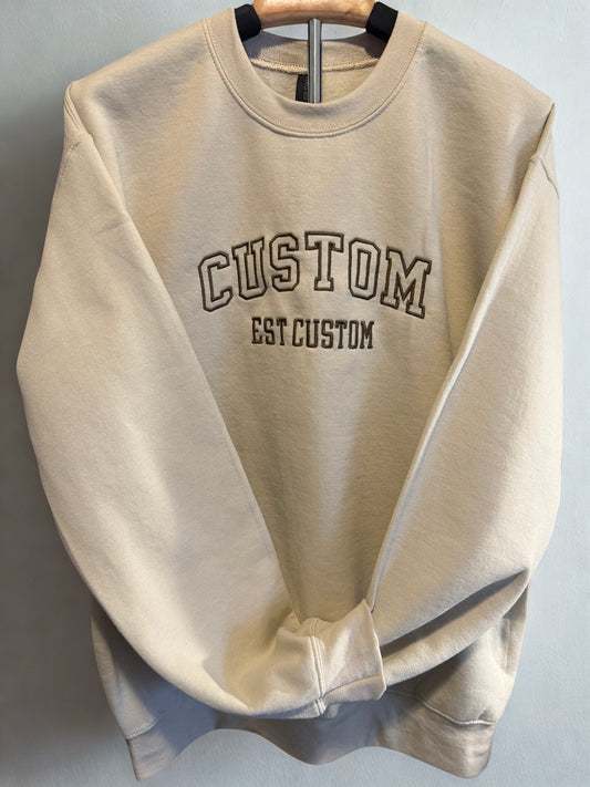 Custom Varsity Sweatshirt